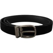 Riem D&amp;G zwarte fluwelen riem