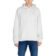 Sweater Tommy Hilfiger Essential Hoodie voor Heren - Wit