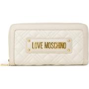 Portemonnee Love Moschino Gewatteerde Portemonnee voor dames - creme