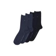 Sokken Tommy Hilfiger Two Pack Knitted Logo Socks Dark Navy Blue