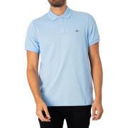 Polo Shirt Korte Mouw Gant Normaal Shield Piqué Poloshirt