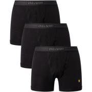 Boxers Lyle &amp; Scott Lewis 3-pack knoopsluiting zwembroek