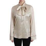 Overhemd D&amp;G Queen zijden blouse