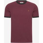 T-shirt Farah Groves reg ringer