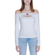 Overhemd Tommy Hilfiger Off-The-Shoulder top met lange mouwen voor dam...