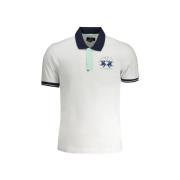 T-shirt La Martina Heren Polo Shirt - Wit