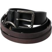 Riem D&amp;G Lederen metalen gesp riem