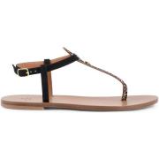 Sandalen Dee Ocleppo De Capri Suede sandalen met T-bandjes