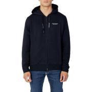 Sweater EAX klassieke hoodie voor heren zwart