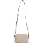 Tas Tommy Hilfiger Beige schoudertas met ritssluiting