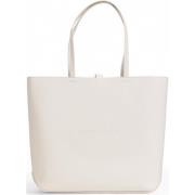 Tas Tommy Hilfiger Effen witte polyurethaan tas