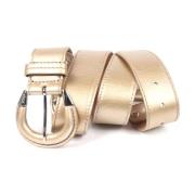 Riem Tod's Tods Gouden Leren Riem