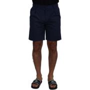 Korte Broek D&amp;G Classic Fit Shorts Blauw