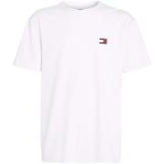 T-shirt Tommy Jeans Badge Crew T-Shirt White