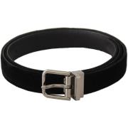 Riem D&amp;G zwarte fluwelen riem