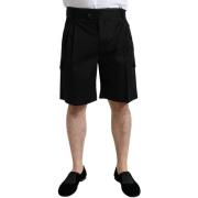 Korte Broek D&amp;G heren zwarte cargo shorts