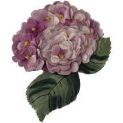 Broche D&amp;G paarse zijden bloemenbroche