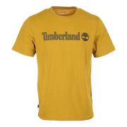 T-shirt Korte Mouw Timberland Linear Logo Short Sleeve