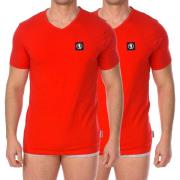 T-shirt Korte Mouw Bikkembergs BKK1UTS08BI-RED