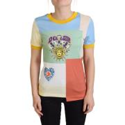 Overhemd D&amp;G DG Love Veelkleurig Patchwork T-Shirt