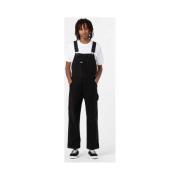 Broek Dickies duck canvas classic bib stone