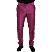 Broek D&amp;G Slanke zijden broek -