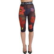 Broek D&amp;G Legging met hoge taille en bloemenprint