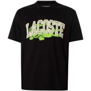 T-shirt Korte Mouw Lacoste Jersey-Handtekening T-Shirt