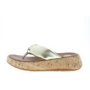 Teenslippers FitFlop Leather-Twist Flatform