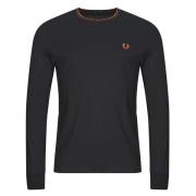 T-Shirt Lange Mouw Fred Perry ZIP THROUGH