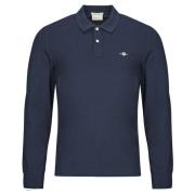 Polo Shirt Lange Mouw Gant REG SHIELD LS PIQUE RUGGER