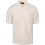 Overhemd Lange Mouw Marc O'Polo Overhemd Short Sleeves Seersucker Off ...