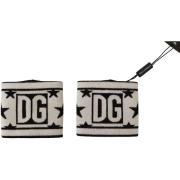 Schoenaccessoires D&amp;G Geborduurde polsbandjesset met wollogo