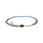 Riem D&amp;G gevlochten ketting lederen riem voor vrouwen