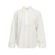 Blouse Object Catinka Shirt - White Sand