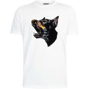 T-shirt Korte Mouw Antony Morato Dobermann Grafisch T-Shirt