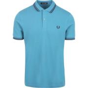 T-shirt Fred Perry Polo M3600 Mid Blauw V35