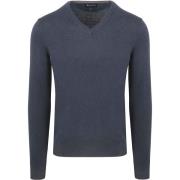 Sweater Suitable Respect Vinir Pullover Melange Navy