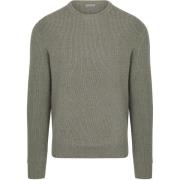 Sweater Suitable Trui Wol Blend Groen