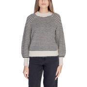 Trui Vila VISOFINA L/S GLITTER STRIPE KNIT TOP/PB 14098217