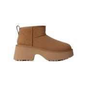 Laarzen UGG Classic Ultra Mini New Heights Boots - Chestnut