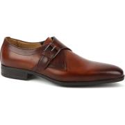 Mocassins Giorgio Scandicci Schoen Bruin Monk Strap