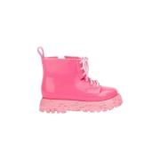 Laarzen Melissa MINI Coturno Baby Boots - Glitter Pink