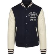 Trainingsjack Superdry Varsity Bomber Jas Navy