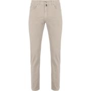 Broek Pierre Cardin Broek Lyon Tapered Greige