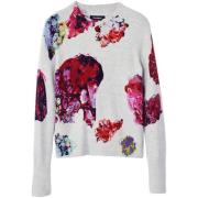 Fleece Jack Desigual Dames Trui met bloemenprint