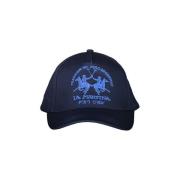 Hoed La Martina Polo Crew Baseball Cap - Zwart