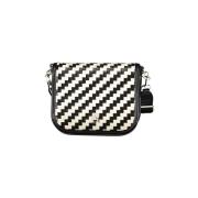 Handtas Tommy Hilfiger Julia Crossbody ZwartCreme-stijl