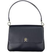 Handtas Tommy Hilfiger Eleanor Small Flap Schoudertas Navy