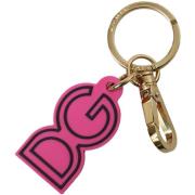 Sleutelhanger D&amp;G DG Logo Sleutelhanger in Roze